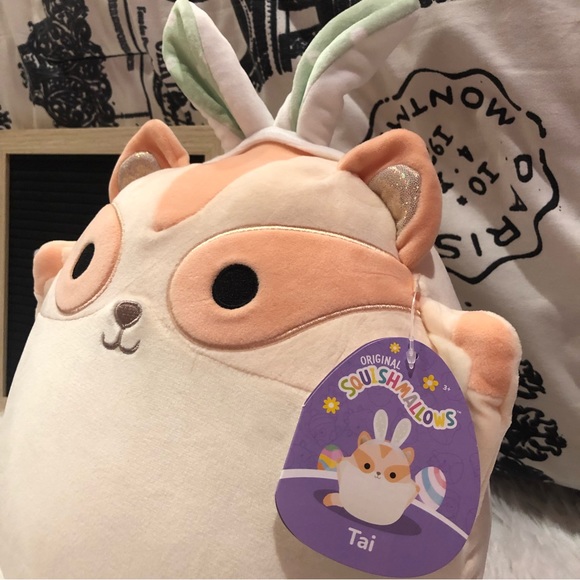 Tai Sugar Glider Bunny Ears Squishmallows 11” plush - Picture 2 of 5